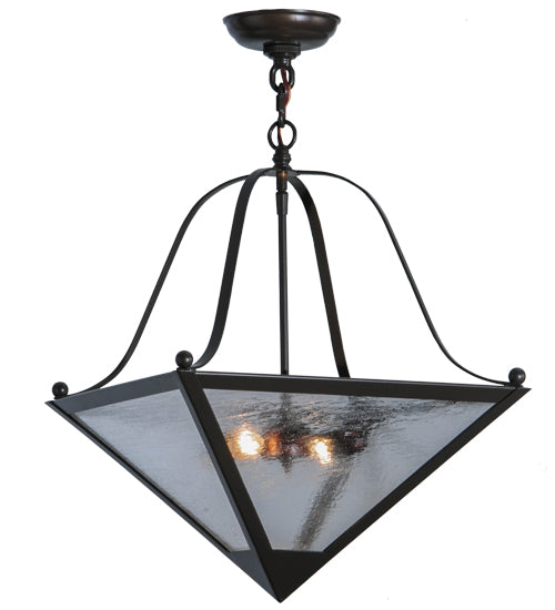 16" Square Zale Inverted Pendant