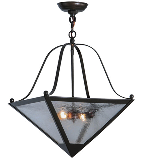 16" Square Zale Inverted Pendant