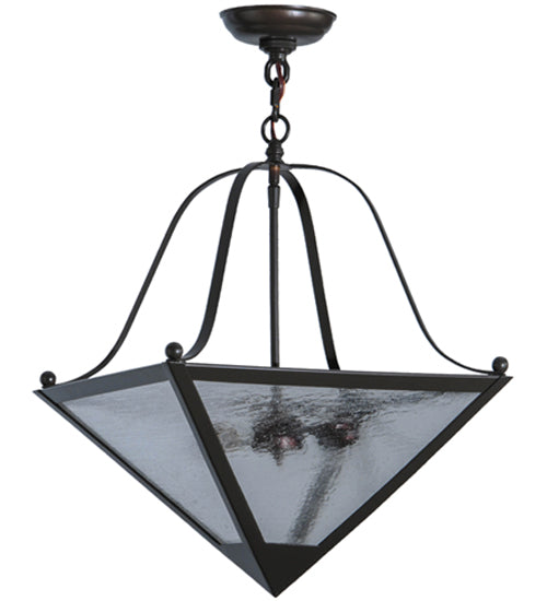 16" Square Zale Inverted Pendant