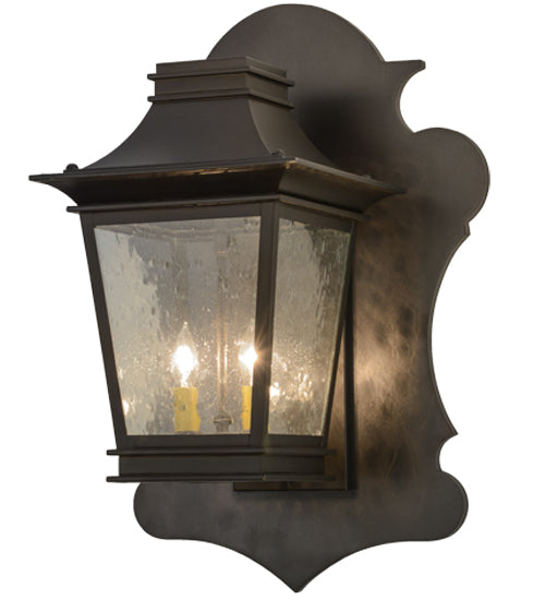 18" Wide Fanucchi Lantern Wall Sconce