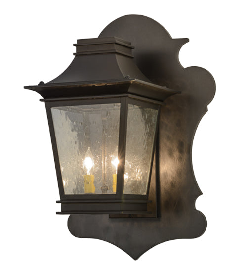 18" Wide Fanucchi Lantern Wall Sconce