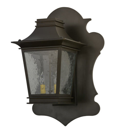 18" Wide Fanucchi Lantern Wall Sconce