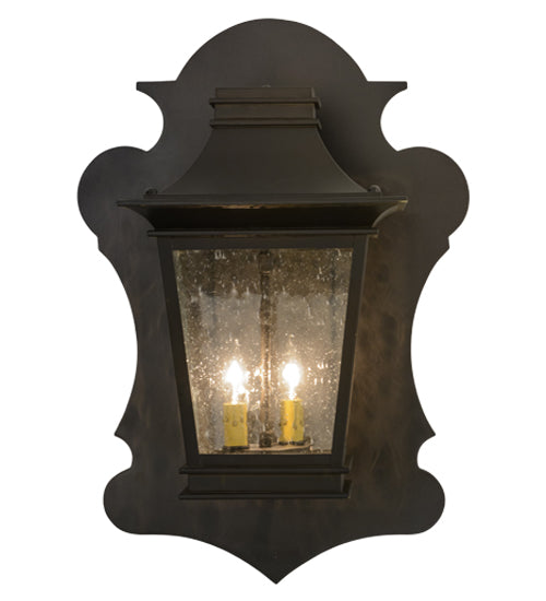 18" Wide Fanucchi Lantern Wall Sconce