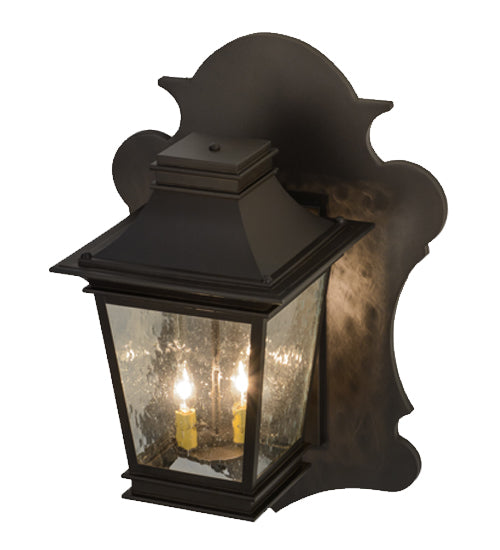 18" Wide Fanucchi Lantern Wall Sconce