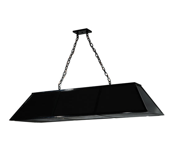 61"L Laquer Oblong Pendant