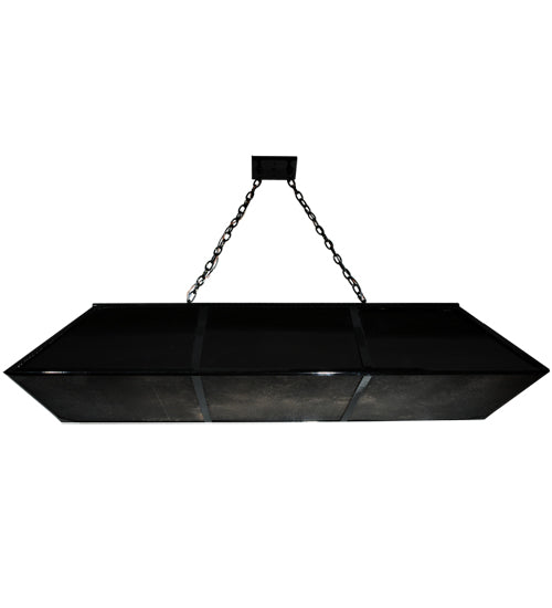 61"L Laquer Oblong Pendant