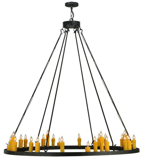 60"W Deina 28 Lt Chandelier