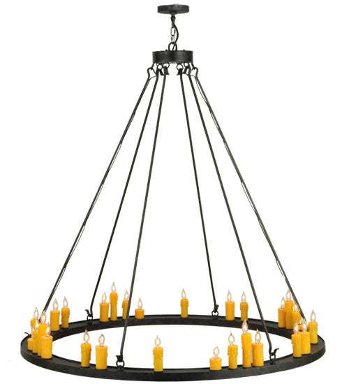 60"W Deina 28 Lt Chandelier