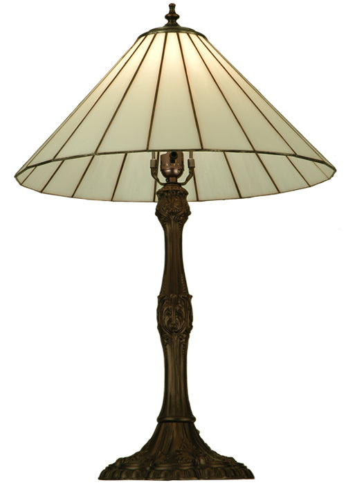 26.5"H Duncan White Table Lamp