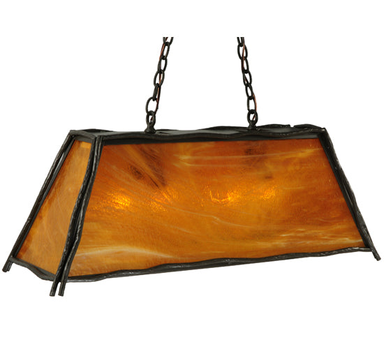 36.75" Long Sticks Oblong Pendant