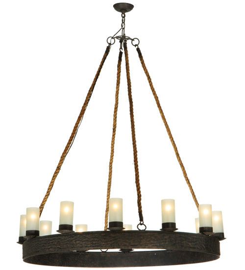 50" Wide Costello Ring 12 Light Chandelier