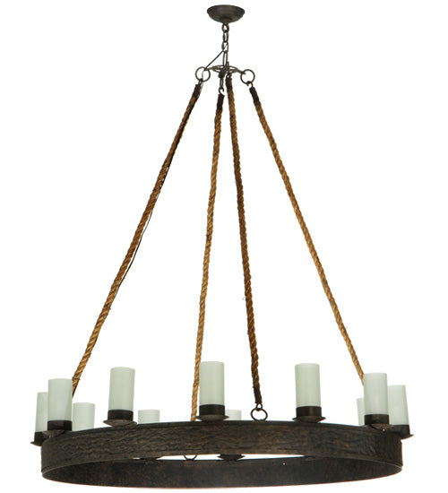 50" Wide Costello Ring 12 Light Chandelier