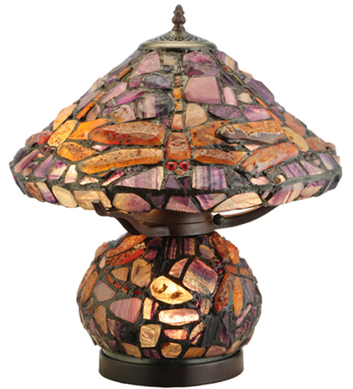 18.5"H Dragonfly Agata Table Lamp