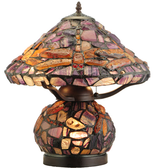 18.5"H Dragonfly Agata Table Lamp