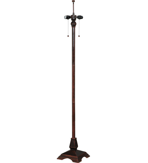 62"H Diamond Mission Floor Lamp