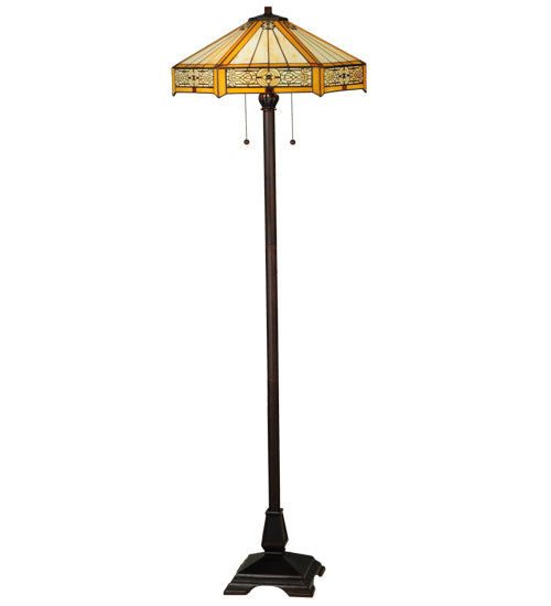 62"H Peaches Floor Lamp