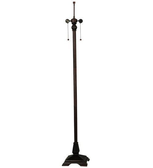 62"H Prairie Straw Floor Lamp