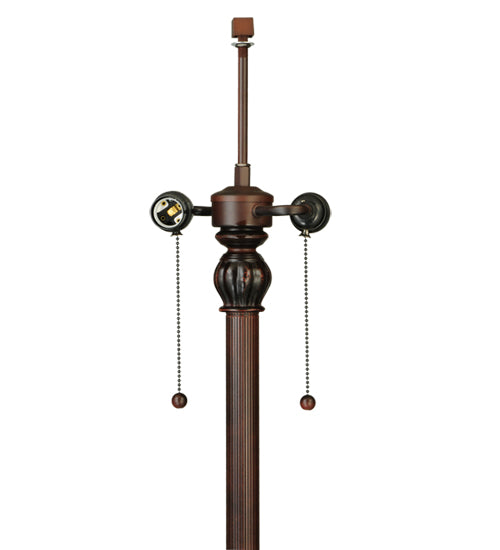 62"H Parker Poppy Floor Lamp