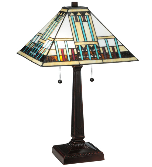 23"H Prairie Peaks Table Lamp