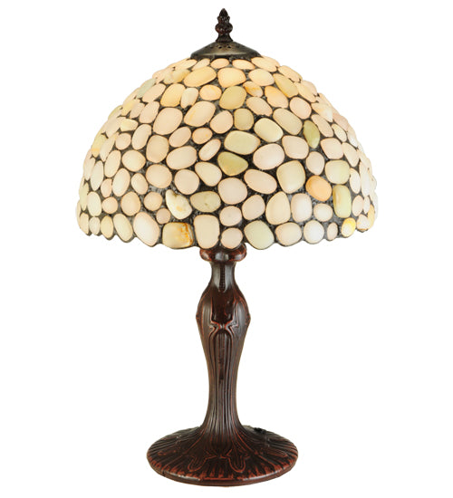 19"H Agata Opal Table Lamp