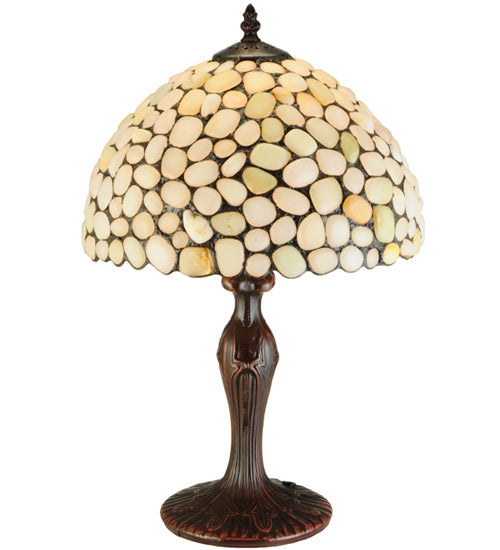 19"H Agata Opal Table Lamp