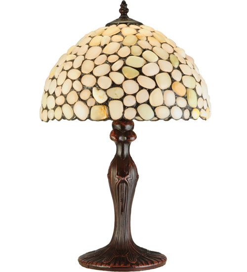 19"H Agata Opal Table Lamp