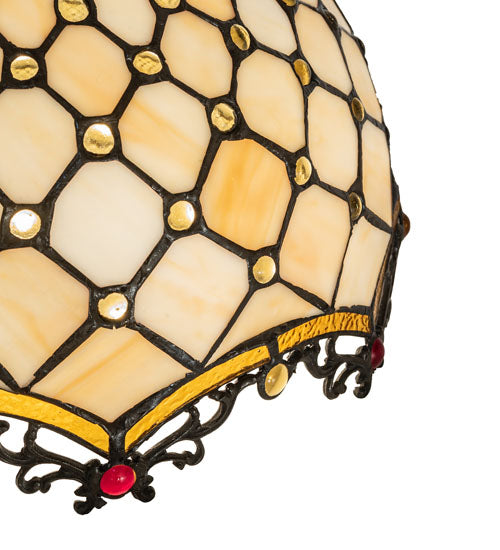 14" Wide Diamond & Jewel Shade