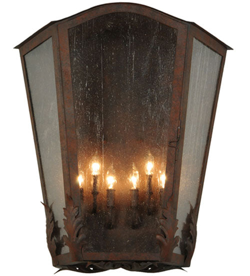 26" Wide Austin 6 Light Wall Sconce