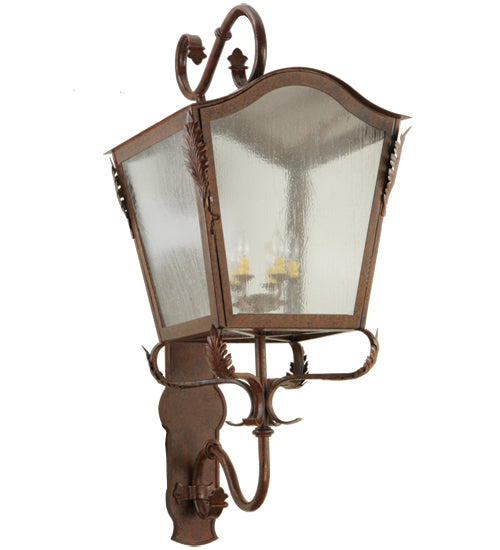 23"W Christian Lantern Wall Sconce