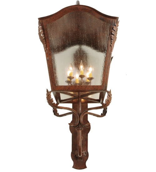 23"W Christian Lantern Wall Sconce