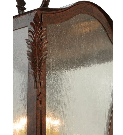 23"W Christian Lantern Wall Sconce