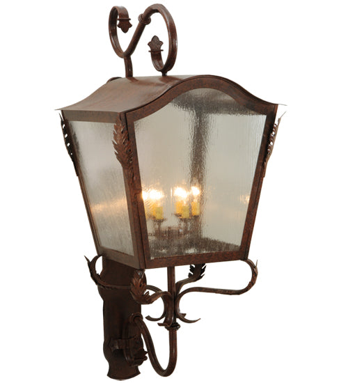 23"W Christian Lantern Wall Sconce