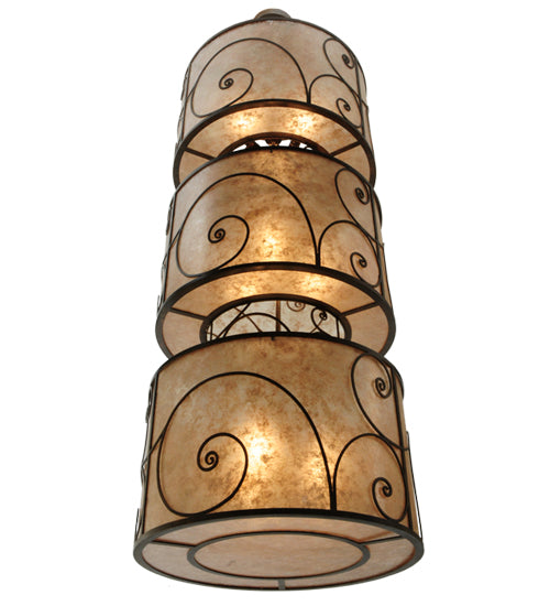 24" Wide Granada 3 Tier Pendant