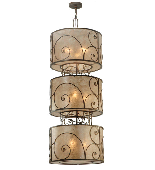 24" Wide Granada 3 Tier Pendant