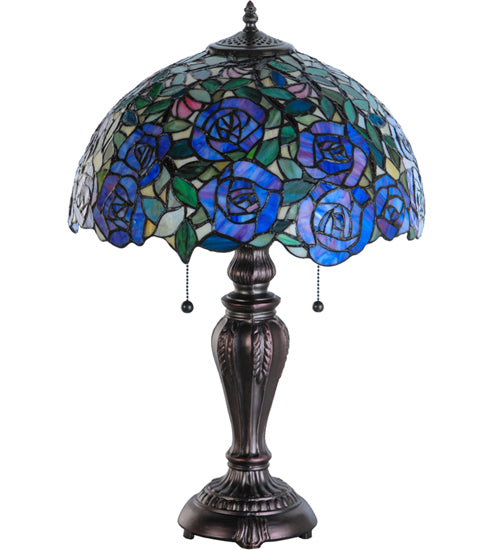 24"H Rosebush Table Lamp