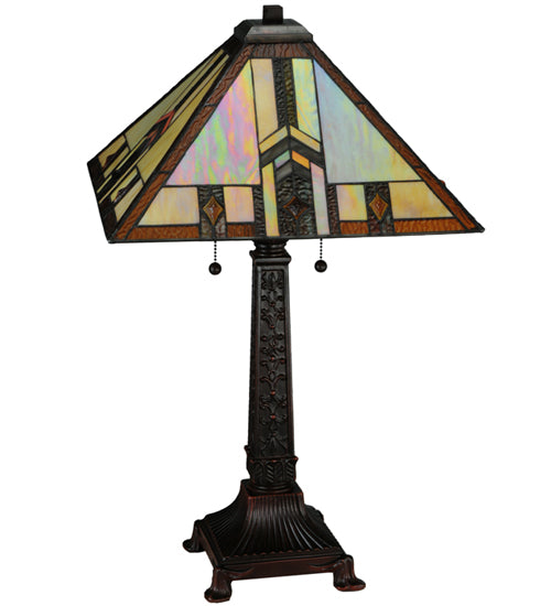 26"H Prairie Wheat Harvest Table Lamp