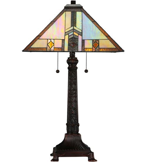 26"H Prairie Wheat Harvest Table Lamp