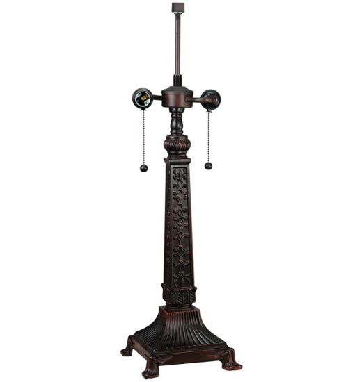 26"H Mission Rose Table Lamp