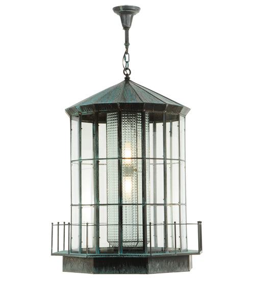 28.5"W Lighthouse Lantern Pendant