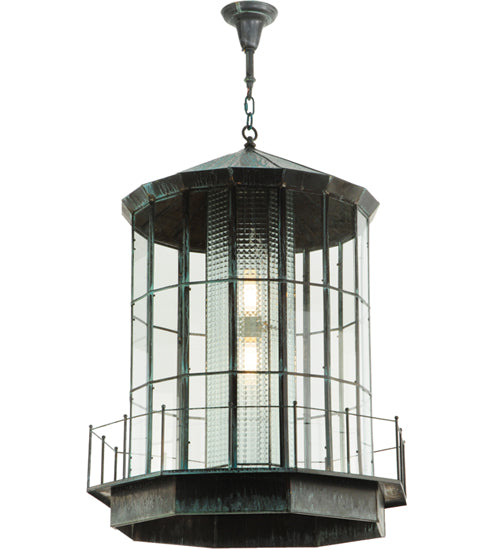 28.5"W Lighthouse Lantern Pendant