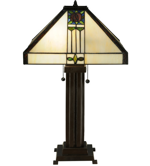 23.5"H Pasadena Rose Table Lamp