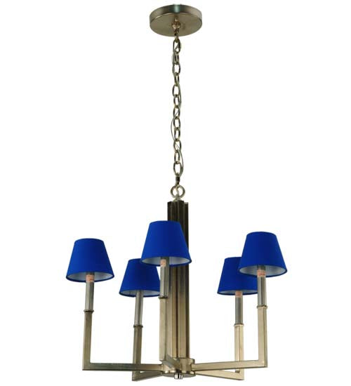 24" Wide Rula 5 Light Chandelier