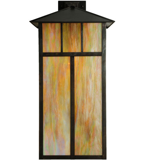 20"W Seneca Custom Bar Mission Wall Sconce