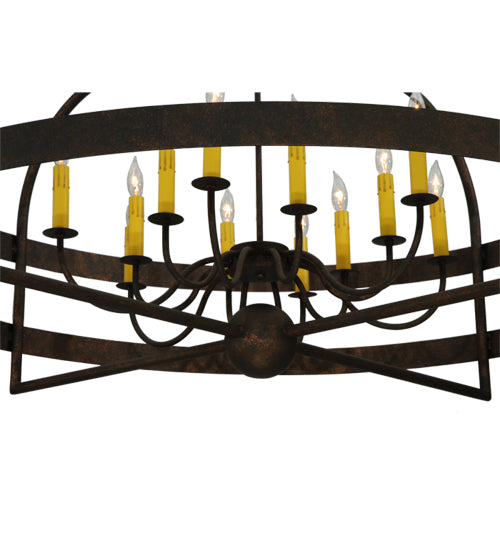 48"W Aldari 12 Lt Chandelier