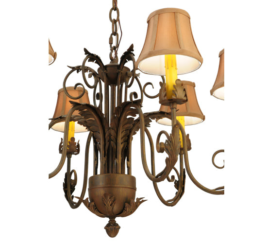 29.5" Wide Lindsay 6 Light Chandelier