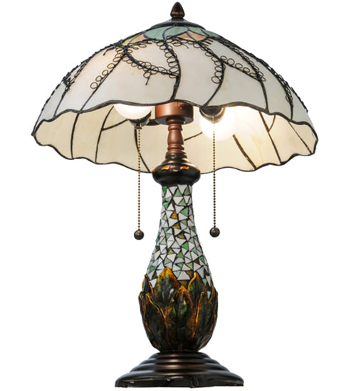 22.5"H Videira Florale Table Lamp