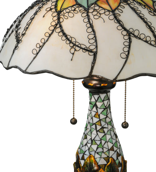 22.5"H Videira Florale Table Lamp