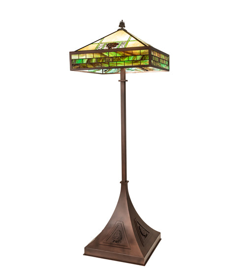 81" High Pinecone Ridge Floor Lamp