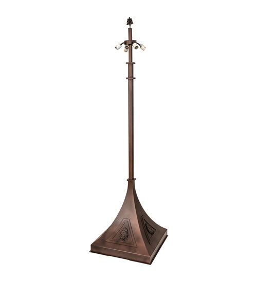 81" High Pinecone Ridge Floor Lamp