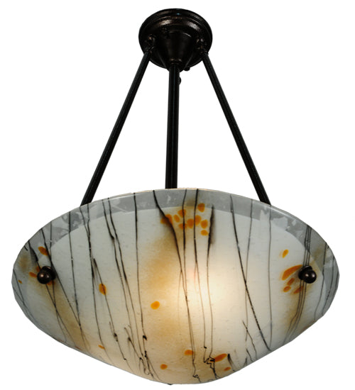 18" Wide Metro Fusion Ramoscelli Inverted Pendant